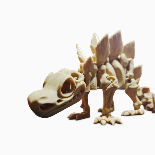 Estegosaurios - Edición Articulada 3D