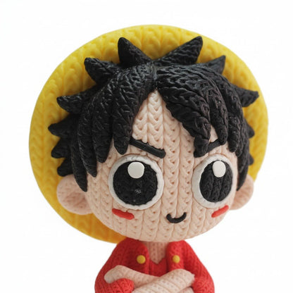 Luffy (One Piece) - Edición Puntada 3D