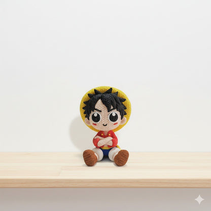 Luffy (One Piece) - Edición Puntada 3D