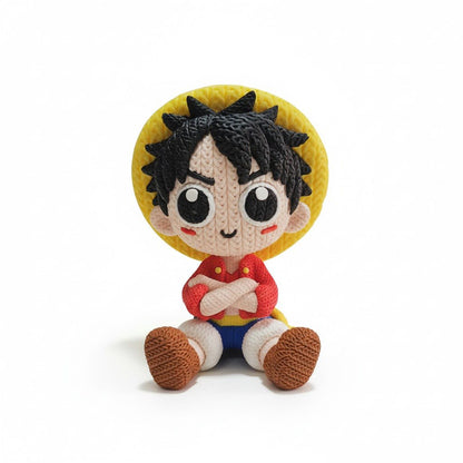 Luffy (One Piece) - Edición Puntada 3D