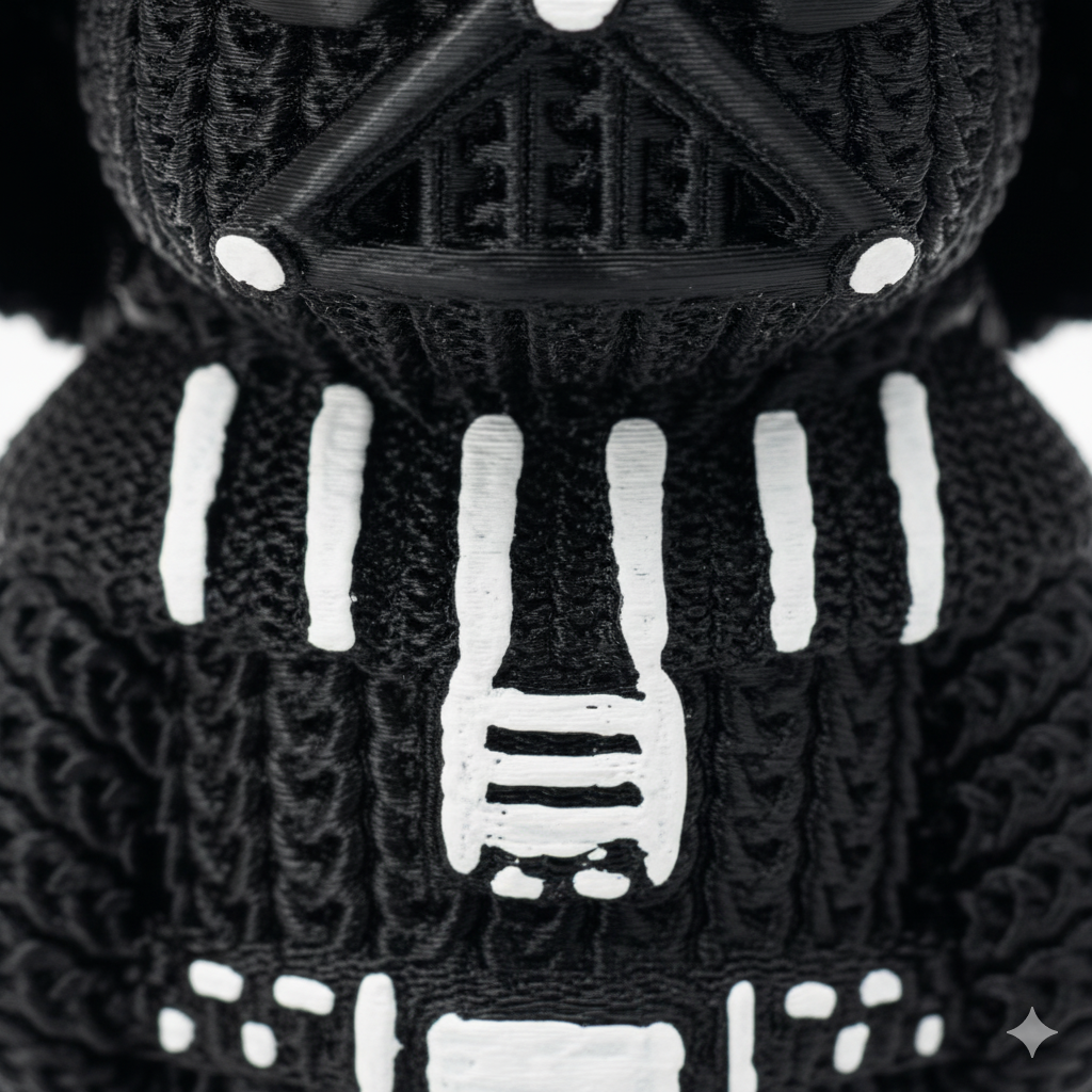 Darth Vader - Edición Puntada 3D