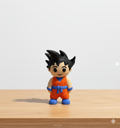Goku - Edición Puntada 3D