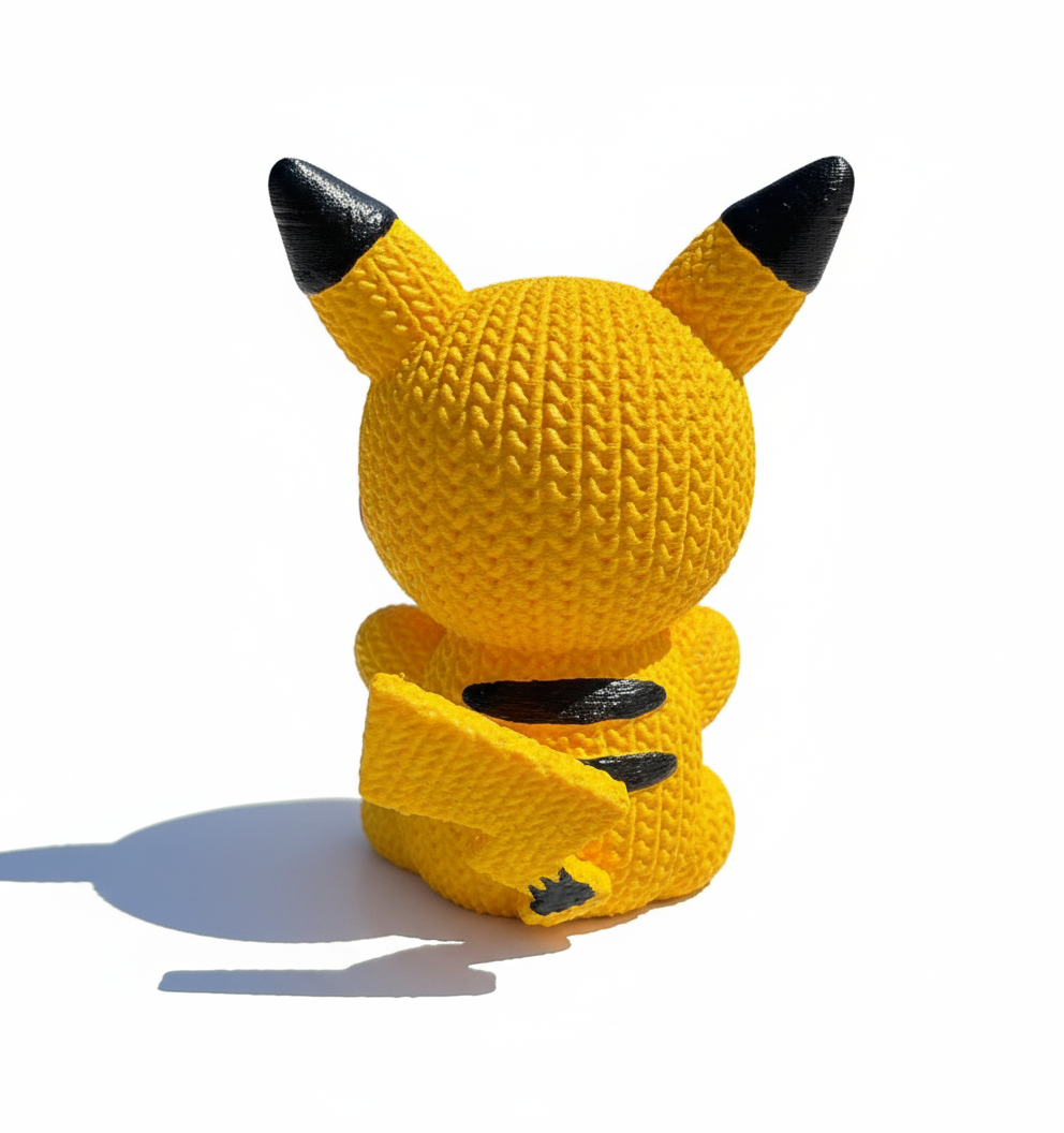 Pikachu - Edición Puntada 3D