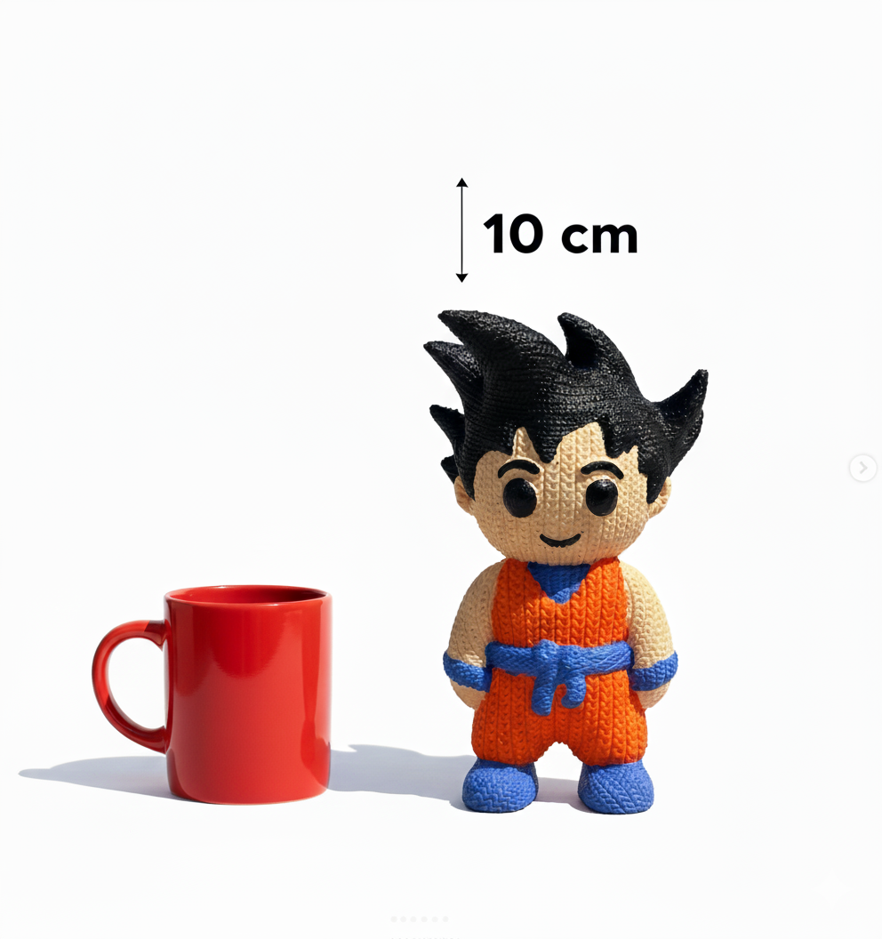Goku - Edición Puntada 3D