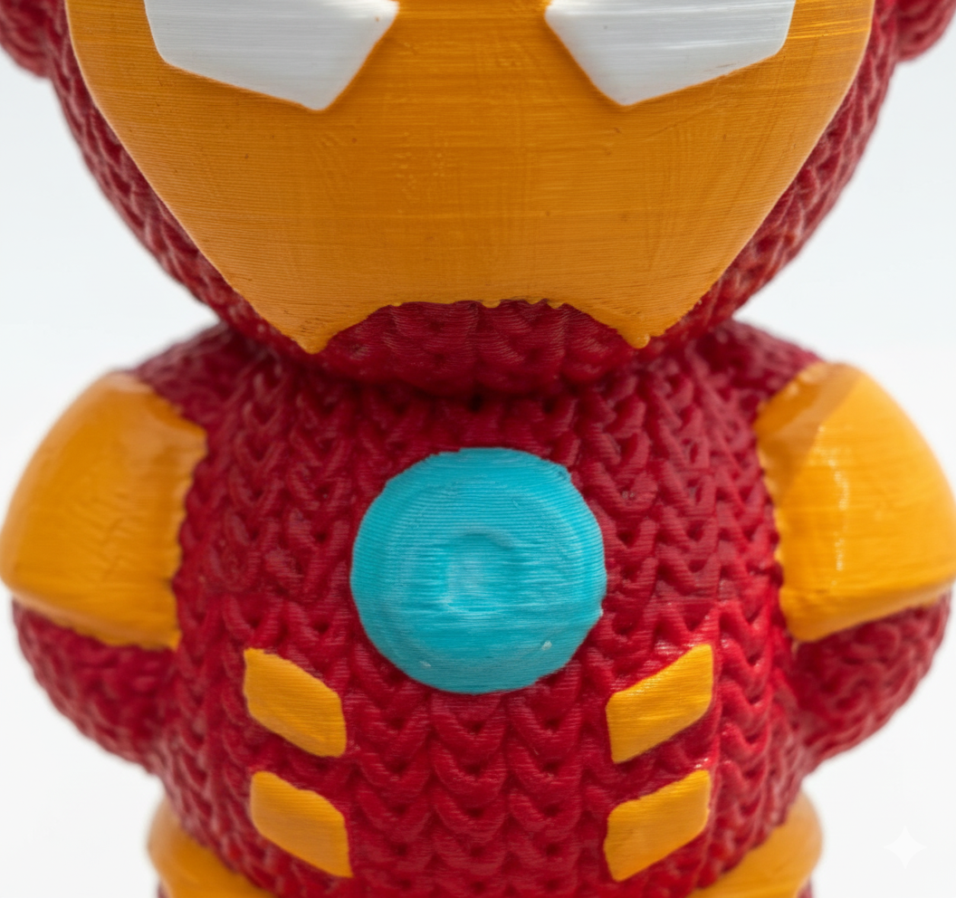 Iron Man - Edición Puntada 3D